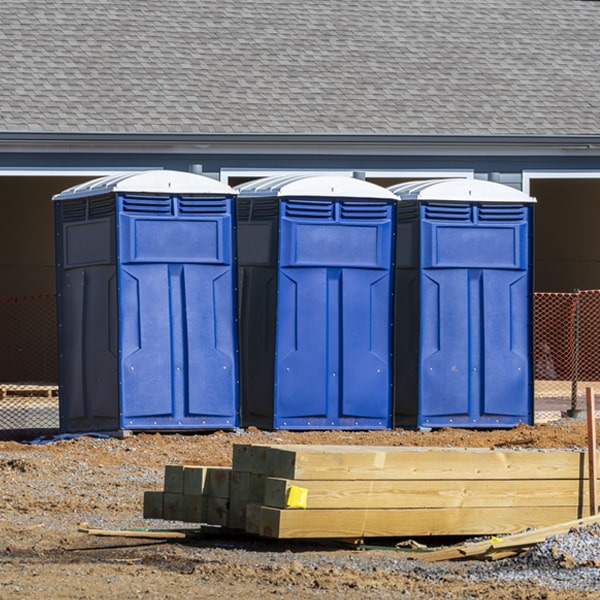 are there any restrictions on what items can be disposed of in the portable toilets in New Matamoras Ohio